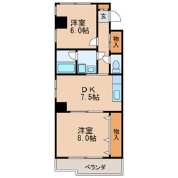 OS プリンスハイツ白壁北の物件間取画像